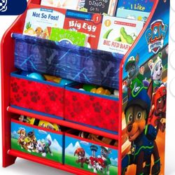 Paw Patrol Book And Toy Organizer