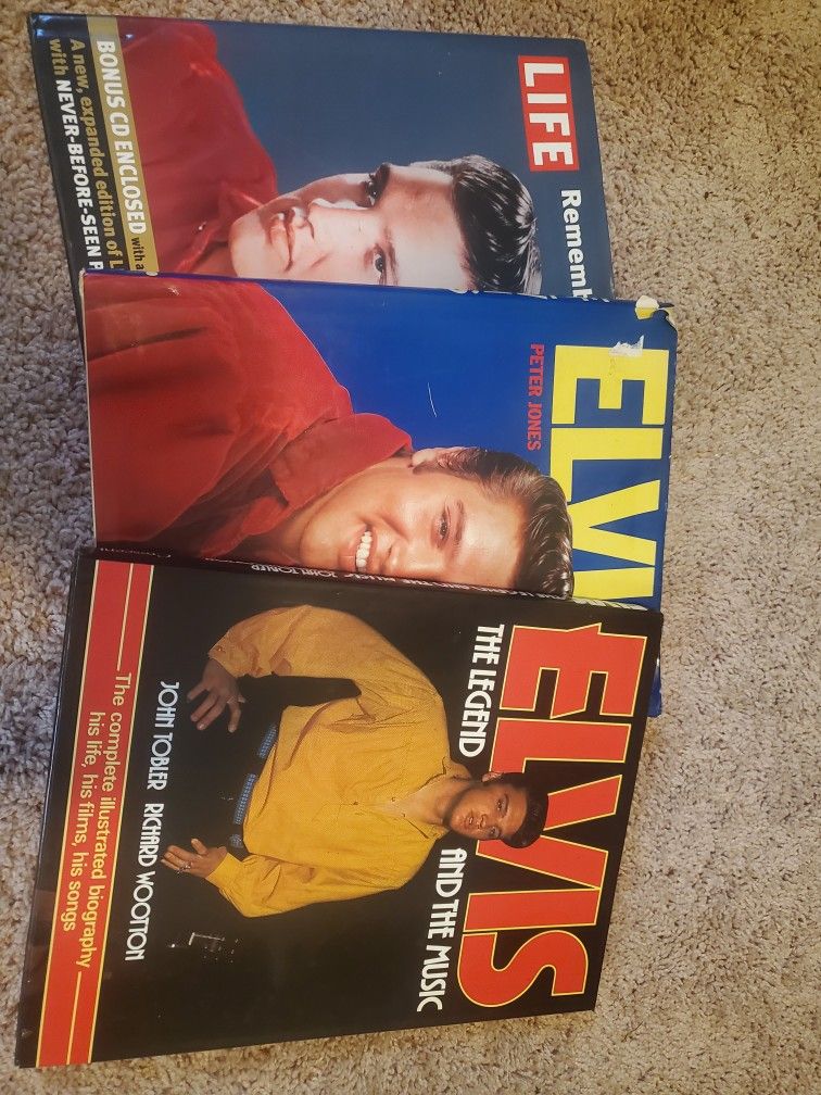 Elvis Presley Books (3)