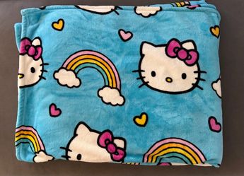 Hello Kitty Fleece Throw Blanket