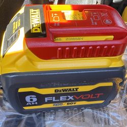 Dewalt 6AH Flexvolt Battery