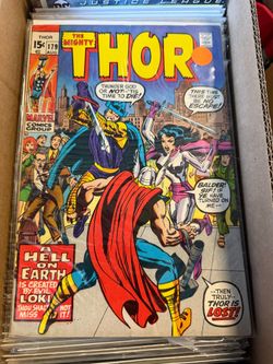 Mighty Thor 179 marvel comic book jack kirby