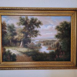 River Trail Landscape Wall Art