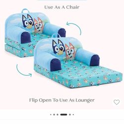 New Bluey Cozee kids couch/ Flip couch