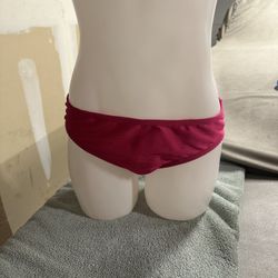 Swim Suit Bottom Red Large