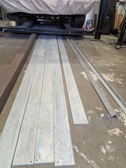 Galvanized bar and angle