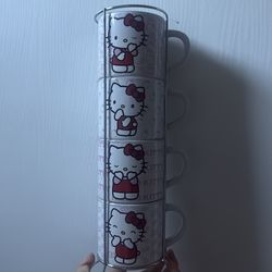 Hello kitty mug set