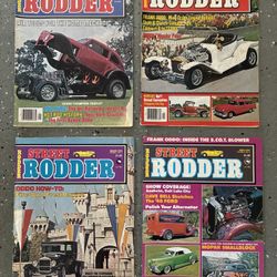 Street Rodder Magazine                                                January -December 1976                                         $20 for 12 Issues