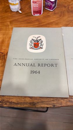 Zoological Society of London Annual Report 1964