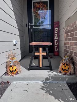 Custom wood bench for sale