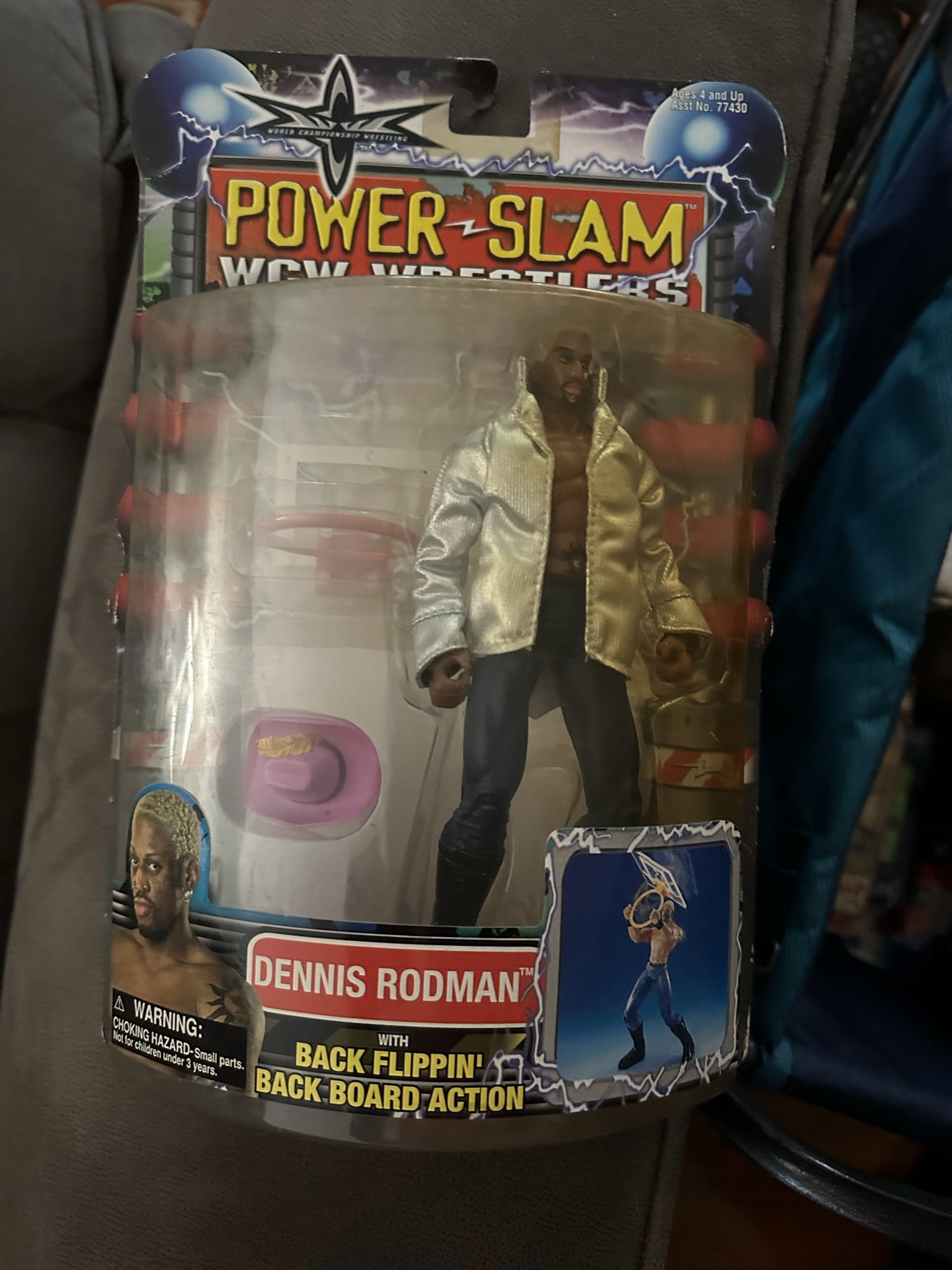 Dennis Rodman figurine WCW new