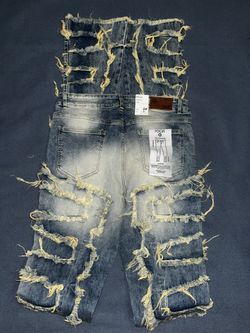 Stacked jeans Sz 34