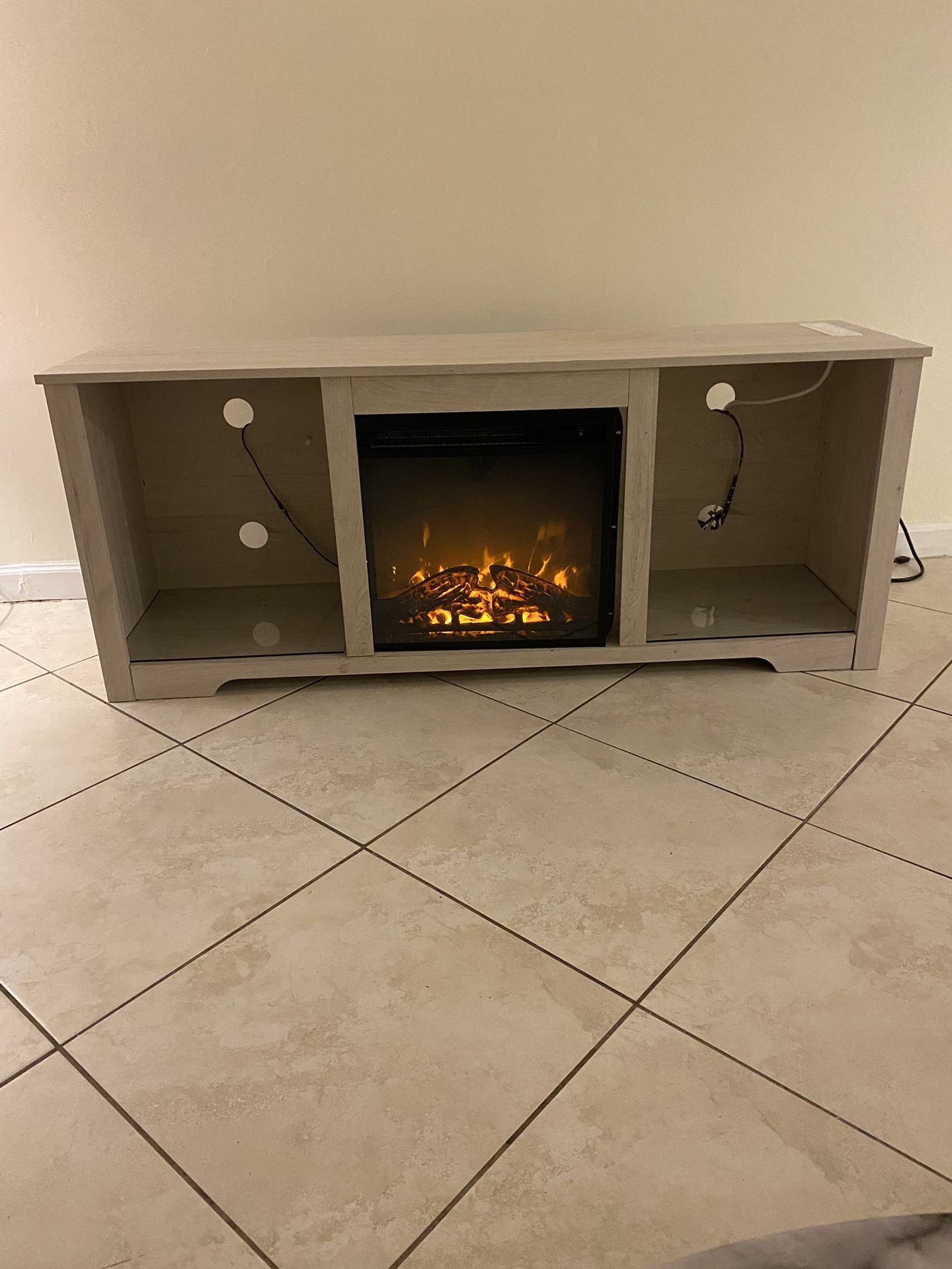 Fireplace TV Stand