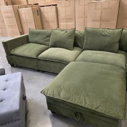 Xl Sectional Sofa ( Cloud ) 