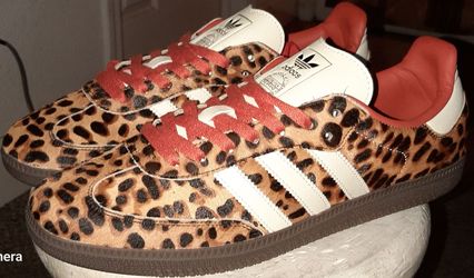 Adidas Women's Samba OG 'Cheetah Pack - Preloved Red'