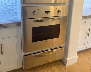 Viking Stainless Steel 30" Wall Oven and Heated Drawer