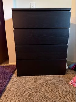 Espresso Brown Dresser-4 Drawer