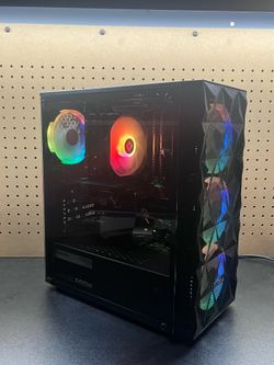 RTX 2060 Gaming PC Ryzen 5 3600 16GB RAM SSD RGB WiFi Windows 11