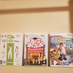 3 Wii Game For $20