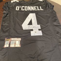 Aiden O’Connell Signed Raiders Jersey