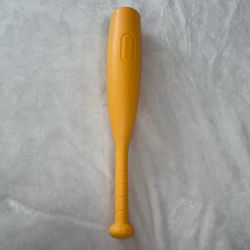 Little tikes yellow plastic toddler baseball bat