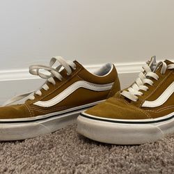 Mustard Yellow Vans / Vans Amarillo Mostaza