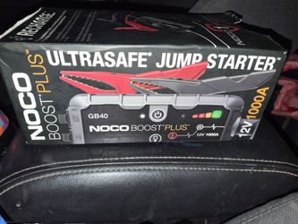 noco jump start battery pack and cables