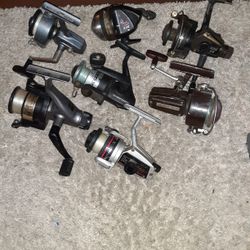 Fishing Reel Lot 