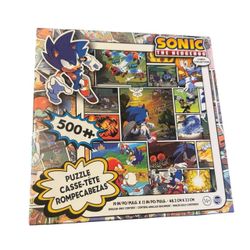 Sonic The Hedgehog Comic Collection Puzzle One Size 500 pcs