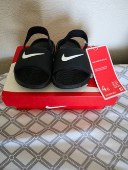 Nike Kawa Slide Toddler Sandals Size 4C