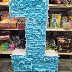 Number 1 Piñata For Birthday Parties