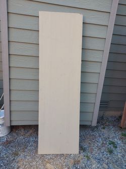 A Leftover Sheet Of Hardiplank. 