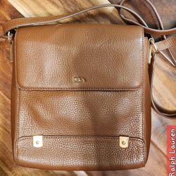 Ralph Lauren Leather Crossbody Bag