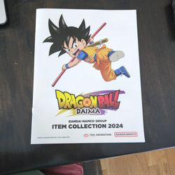 DragonBall Daima Item Collection 2024 Magazine 