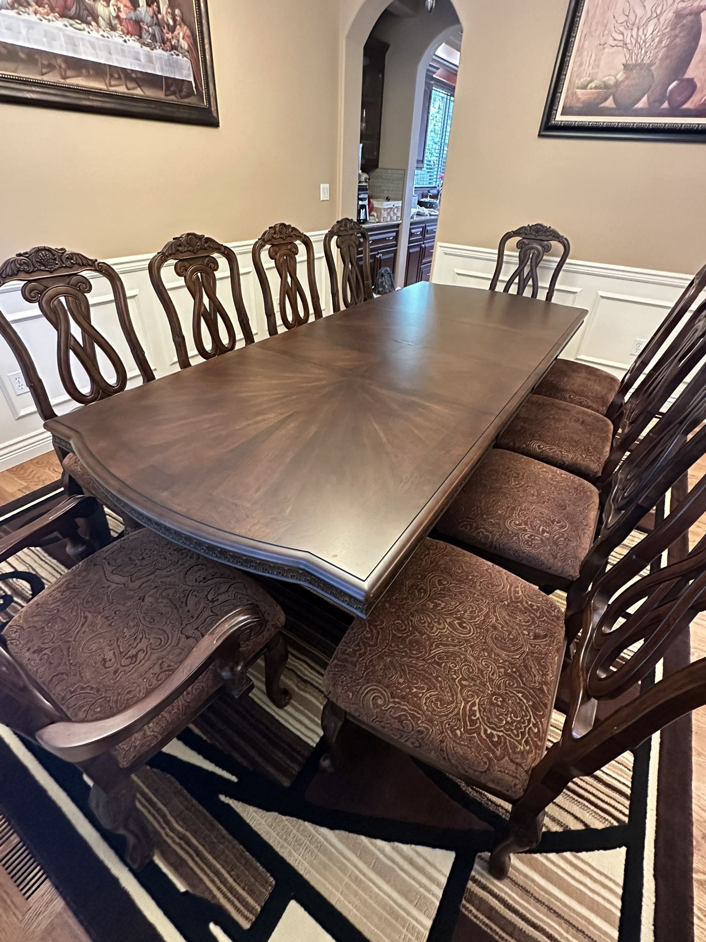 Elegant Dining Table $2,000.00