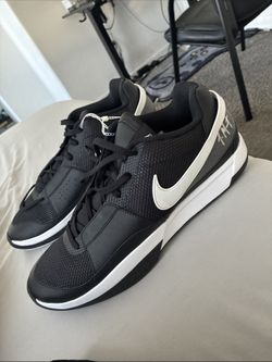 Size 18 - Nike Ja 1 TB Black White