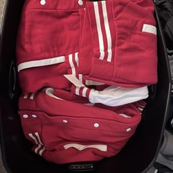 BULK BLANK LETTERMANS, HOODIES, TSHIRTS 