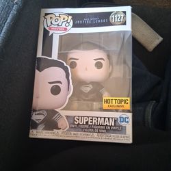 Funko Pop Bkack Super Man
