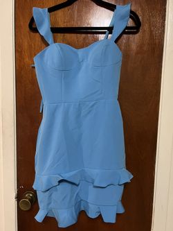 Blue Mini Dress