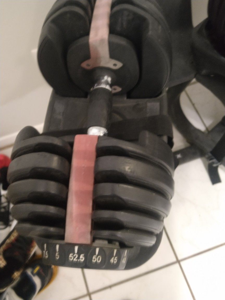 Bowflex Adjustable Dumbbells for Sale in San Antonio, TX OfferUp