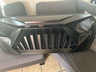 Front grill for jeep gladiator and compatible with jeep wrangler