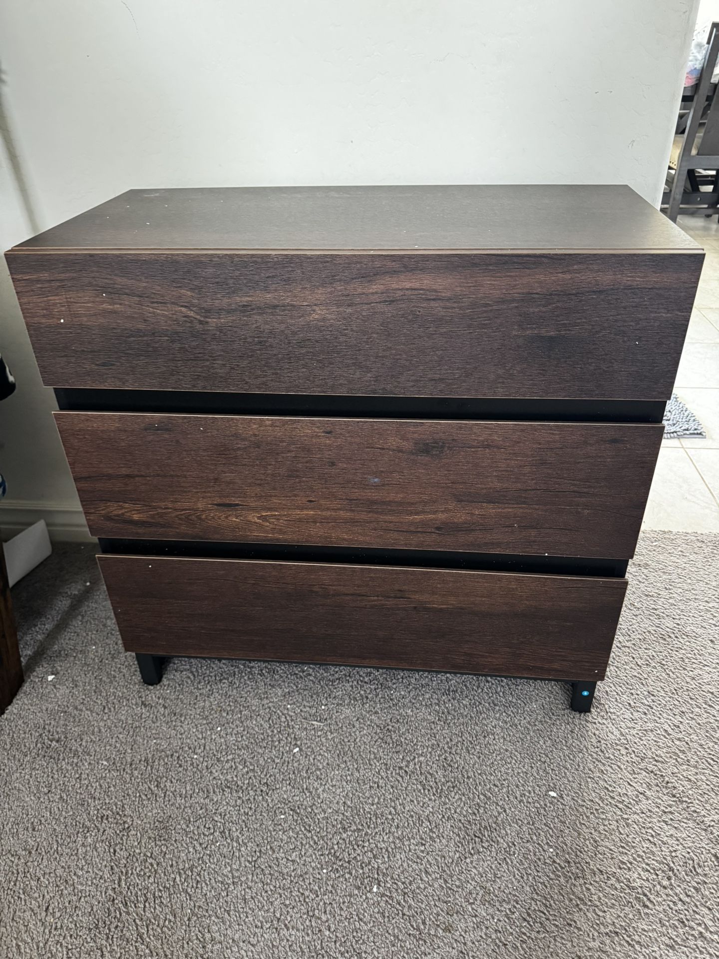 Modern 2 - Door Accent Cabinet With Shelves - Brown Storage Cabinet For Living Room, Hallway, Entryway