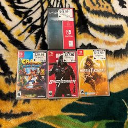 Nintendo Switch And Games