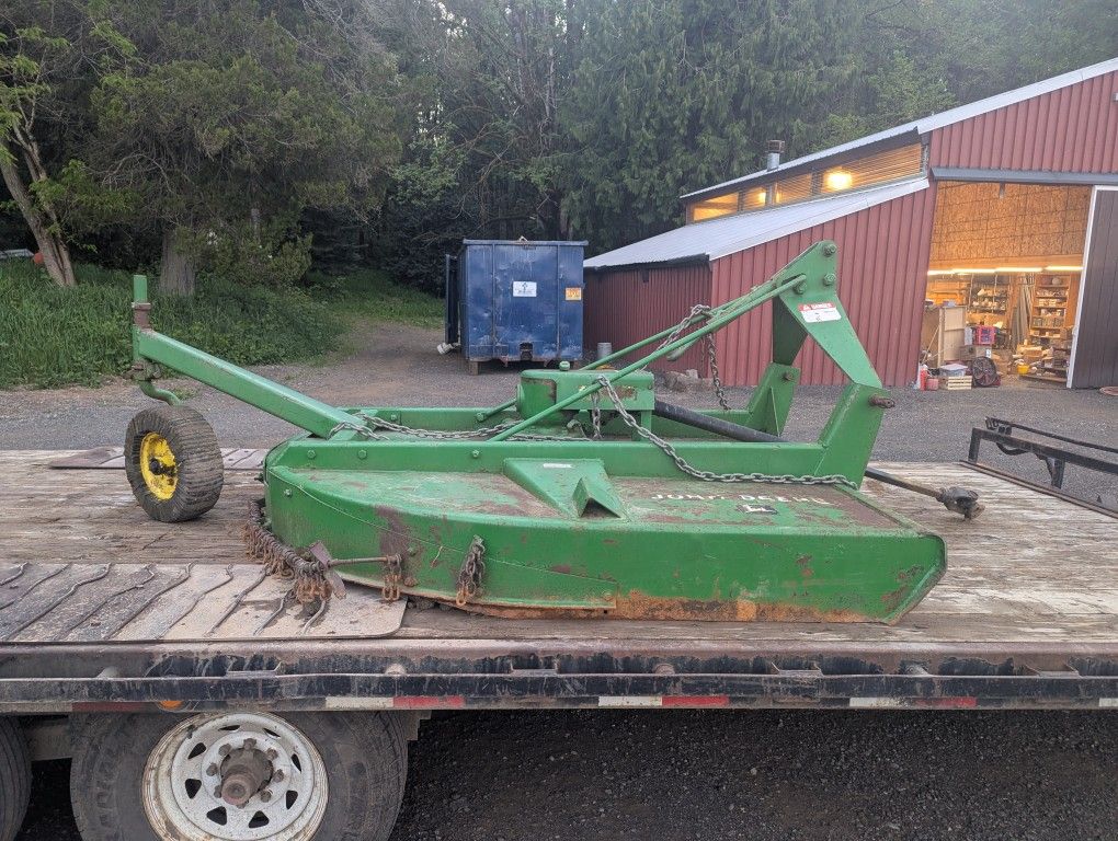 6ft John Deere Brush Hog / Tractor Rotary Mower Attachment