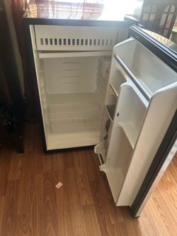 Mini fridge must go asap