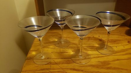 Martini glasses