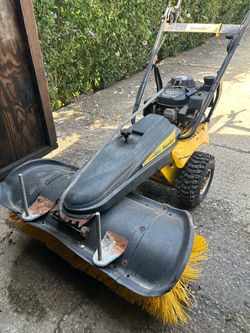 Snowex broom