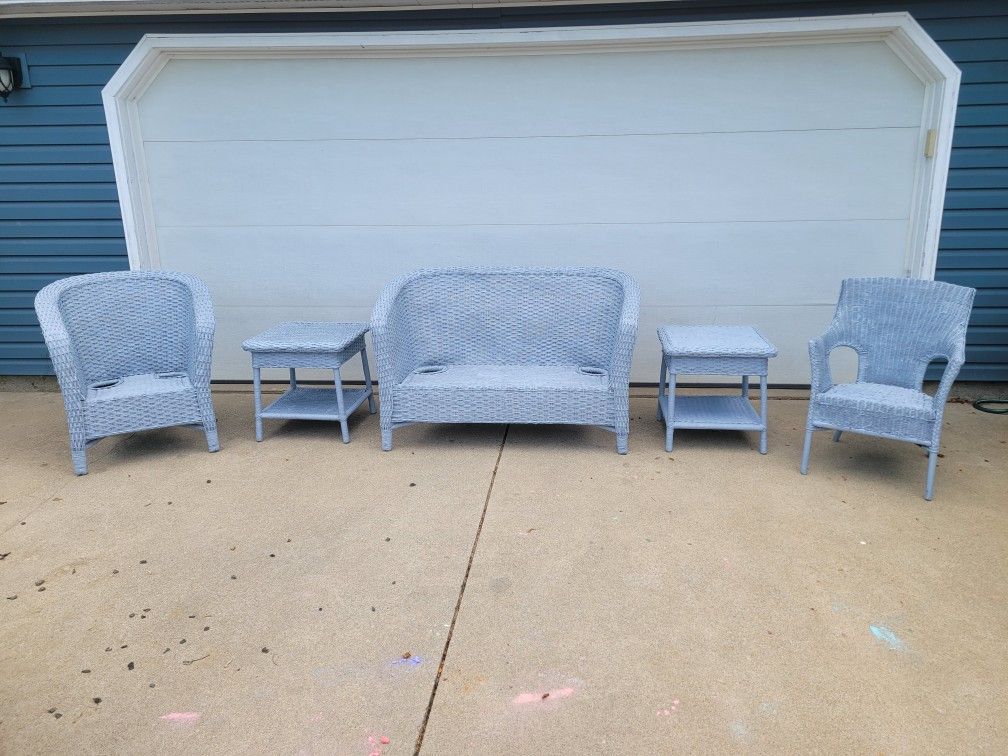 Wicker Patio Furniture Set