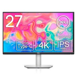 Dell S2722QC 27-inch 4K UHD Monitor, 99% sRGB, 1.07 Billion Colors, 3840 x 2160, 60Hz, 8MS, Normal Mode, 2x HDMI, 2x USB 3.2, USB C, AMD FreeSync, Bui