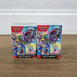 For Sale:
Brand New in Box Pokemon Trading Card Game TCG Scarlet & Violet Journey Together Booster Bundle