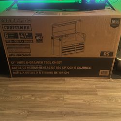 Red Craftsman Tool Chest